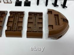 Vintage Lego Pirates 6285 Black Seas Barracuda Mast, Mast Rigging, Boat Hull