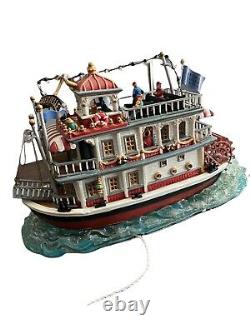 Vintage Lemax Carole Towne River Belle Steamboat Paddlewheel Ship Parts