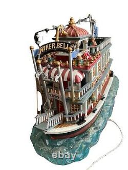 Vintage Lemax Carole Towne River Belle Steamboat Paddlewheel Ship Parts