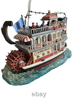 Vintage Lemax Carole Towne River Belle Steamboat Paddlewheel Ship Parts