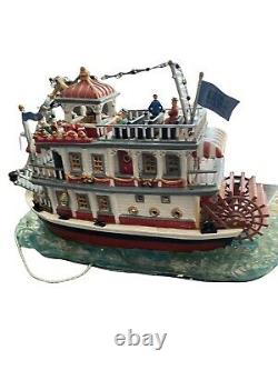 Vintage Lemax Carole Towne River Belle Steamboat Paddlewheel Ship Parts