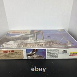 Vintage Lindberg Robert E. Lee Mississippi Steamboat 1/163 Scale Plastic Model
