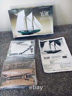 Vintage Lindberg The Schooner ELSIE Model Kit 851 NEW SEALED PARTS