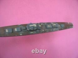 Vintage Lot 3 Boat. 2 War Wooden And Plastic Boat Competition Parts