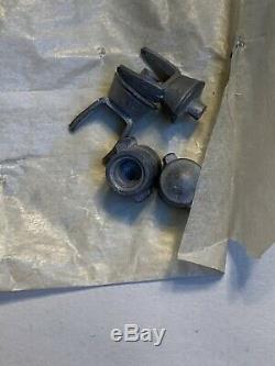 Vintage Lot Metal Fittings, Model Boat, Ship Parts #7H