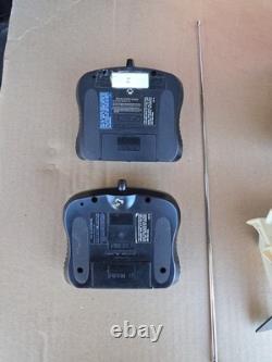 Vintage Lot Nikko RDC-19203 Barracuda Thunder + Tiger RC Boats For Parts