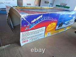 Vintage Lot Nikko RDC-19203 Barracuda Thunder + Tiger RC Boats For Parts