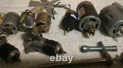 Vintage Lot Of 15 R/c Airplane And Boat Motors / Parts #14