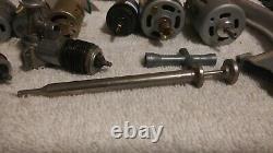 Vintage Lot Of 15 R/c Airplane And Boat Motors / Parts #14