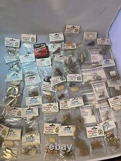 Vintage Lot of 43 New and Open Packages of Assorted Model Parts (see Pictures)