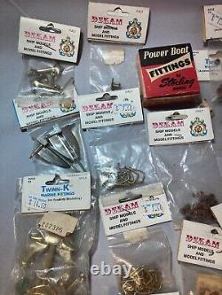 Vintage Lot of 43 New and Open Packages of Assorted Model Parts (see Pictures)