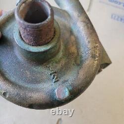 Vintage Lunkenheimer Brass Water Pump Marine Boat Auto Steam Salvage Parts