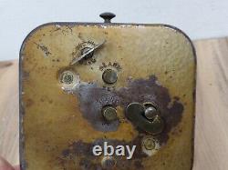 Vintage Lux Show Boat Alarm Clock Broken, for Parts or Repair