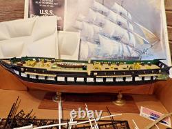 Vintage MONOGRAM- U. S. S. CONSTITUTION #3703 1120 Model Kit PARTS