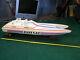 Vintage Mrp Rc Radio Control Electric Offshore Boat Fast Cat For Parts Or Repair