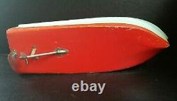 Vintage Made in Japan C Battery Wooden Toy Speed Boat Parts/Repair RAY ROHR