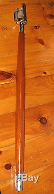 Vintage Mahogany Stern Pole with Mast Light Chris Craft Boat Lamp Flag Pole