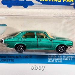 Vintage Majorette 338 Super Tandems 208 Chrysler 180 Sedan, Trailer & Sail Boat