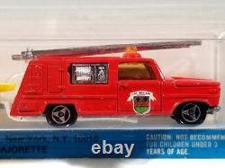 Vintage Majorette 362 Super Tandems Dodge Fire Engine & Boat / Made in France