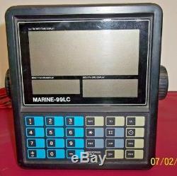 Vintage Marine 99LC Loran C Boat Navigation System-For Parts or Project