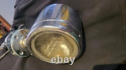 Vintage Marine Boat Spotlight Searchlight Inside Adjustable Boat Parts Crome