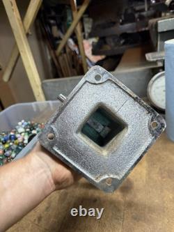 Vintage Marine Nautical Ship Boat Square Samson Post Base Hardware Brass Parts