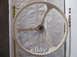 Vintage Marine RARE Buck Algonquin Steering Wheel Chris Craft, Wooden Boat