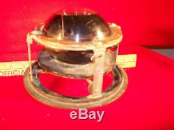 Vintage Maritime Solid Brass Boat Wet Compass