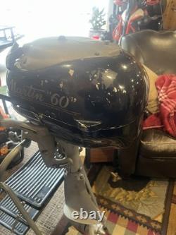Vintage Martin 60 Outboard Boat Motor Engine Antique Parts Repair Restoration