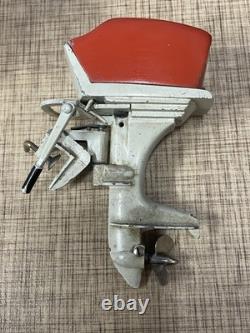 Vintage Mcculloch Die-cast Boat Motor For Restoring Or Parts
