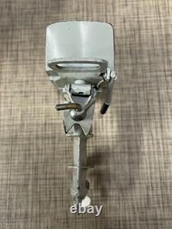 Vintage Mcculloch Die-cast Boat Motor For Restoring Or Parts