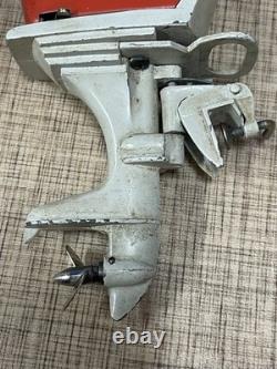 Vintage Mcculloch Die-cast Boat Motor For Restoring Or Parts