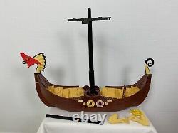 Vintage Mega Bloks Ritvik Legend Viking Ship Retired 1995 #9604 PARTS ONLY