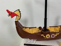 Vintage Mega Bloks Ritvik Legend Viking Ship Retired 1995 #9604 PARTS ONLY