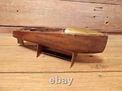 Vintage Mengel Playthings Wood Wind Up Boat PARTS