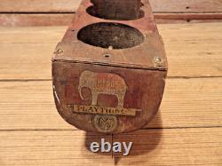 Vintage Mengel Playthings Wood Wind Up Boat PARTS