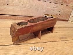 Vintage Mengel Playthings Wood Wind Up Boat PARTS