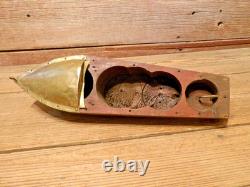 Vintage Mengel Playthings Wood Wind Up Boat PARTS