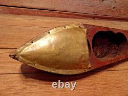 Vintage Mengel Playthings Wood Wind Up Boat PARTS