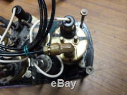 Vintage MerCruiser 5 Gauge Meter Instrument Cluster Dash Panel Ignition switch