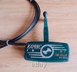 Vintage Mercury Kaminc Kiekhaefer Controller remote control box with 12' cables
