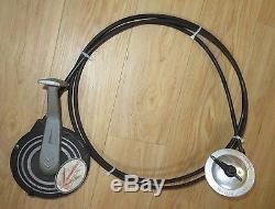 Vintage Mercury Mark 10 Mark 28 Outboard Remote Controller with 10' cable