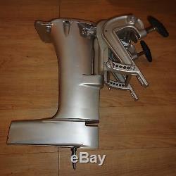 Vintage Mercury outboard racing Q Tower with steering pivot & stern brackets