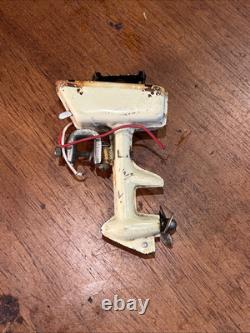 Vintage Mermaid Stream Line Battery Outboard Motor Boat Type OB-5 For Parts