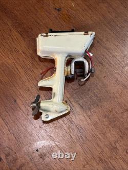 Vintage Mermaid Stream Line Battery Outboard Motor Boat Type OB-5 For Parts