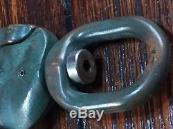 Vintage Merriman #3 Large Bronze Snap Shackle With Swivel Bail Aprox 5 1/2