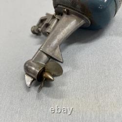 Vintage Metal Outboard Motor RC Boat Engine Used Junk Japan GG1