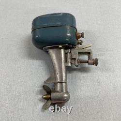 Vintage Metal Outboard Motor, RC Model, Used, Junk Japan OO1