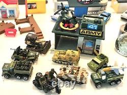 Vintage Micro Machine Collection Playsets, Vehicles, Planes, Boats, 125+ items