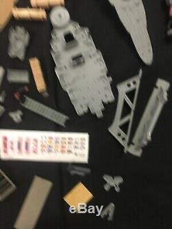 Vintage Military Model Kits Lot WWII HUGE Parts and Pieces Lot Naval Boat
